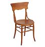 Set of 4 Oak Bentwood Dining Chairs