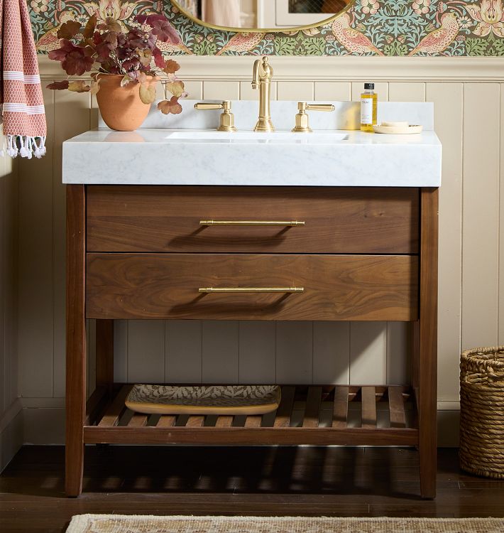 Richmond 36&quot; Walnut Single Vanity