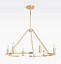 Ellison 30&quot; Barebulb Round Chandelier