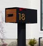 Post &amp; Porch Malone Wood  Post-Mounted Mailbox