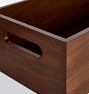 Lidded Wood Storage Box
