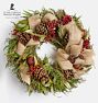 Rustic Holiday Dried Wreath