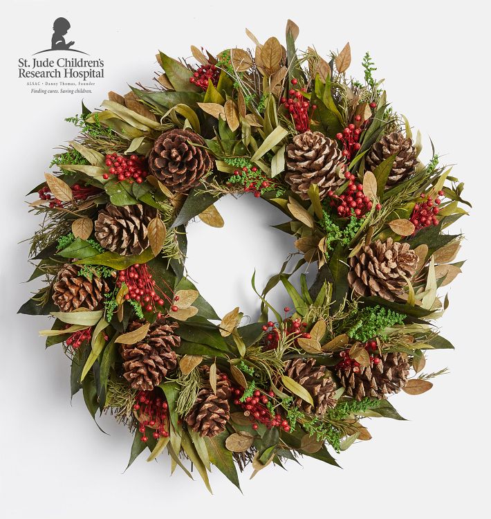 Cozy Winter Dried Wreath