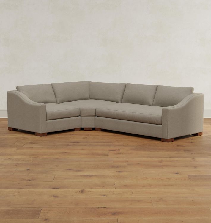 Guilford 3-Piece Arm Sofa with Wedge Corner