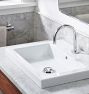 West Slope Short Spout Touchless Automatic Bathroom Faucet