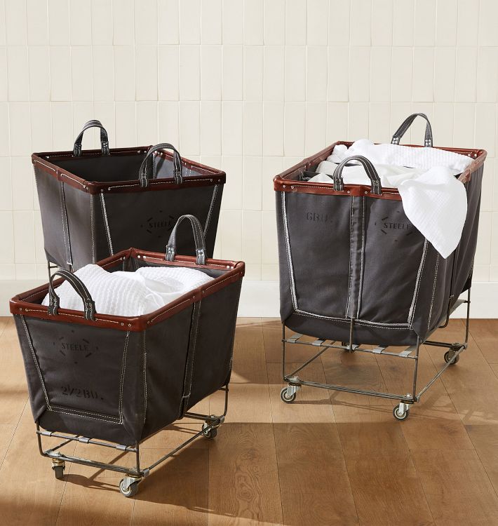 Steele Canvas Laundry Cart