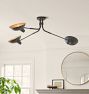 Brendle 3-Arm Semi-Flush Chandelier