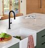 Frost Fireclay Small Kitchen Sink, 20&quot; x 10&quot; x 17-3/8&quot;