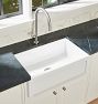 Sandoval Kitchen Sink Single Fireclay - 30&quot; - White