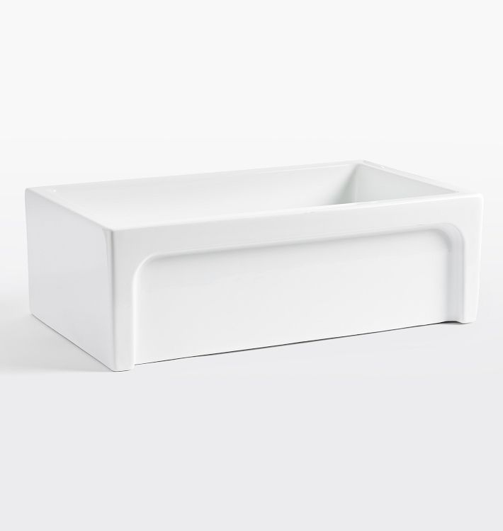 Sandoval Kitchen Sink Single Fireclay - 30&quot; - White