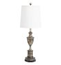 Vintage Silver-Plated Table Lamp