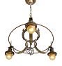 Vintage Romance Revival 3-Light Chandelier