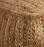 Jute Braided Pouf