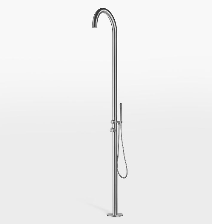 Denney Outdoor Shower With Handshower