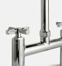 Descanso Bridge Kitchen Faucet Cross Handle