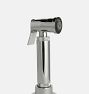 Descanso Bridge Kitchen Faucet Cross Handle With Sprayer