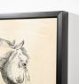 Head of a Horse Framed Reproduction Wall Art Print