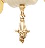 Vintage Classical Revival 2-Light Bare Bulb Flush Mount