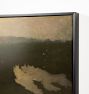 Moonlit Landscape Framed Reproduction Wall Art Print