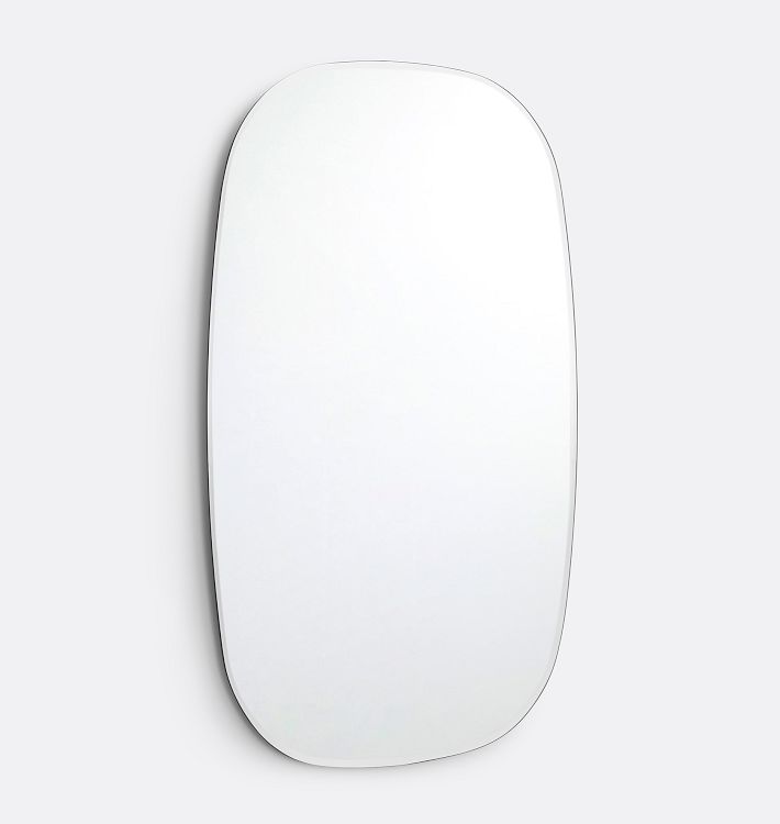 Frameless Capsule Mirror