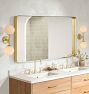 Deep Frame Double Vanity Mirror