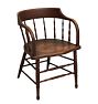 Vintage Barrel Back Chair