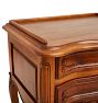Antique Louis XV-Style 2-Drawer Side Table