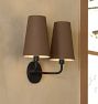 Ansel Double Sconce with Shade