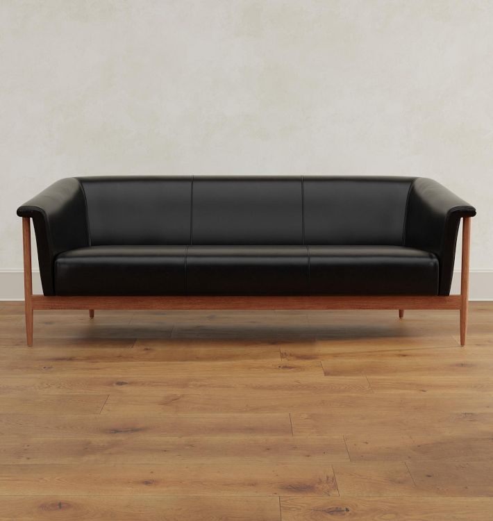 Svenson Leather Sofa