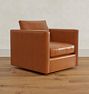 Wrenton Leather Swivel Chair