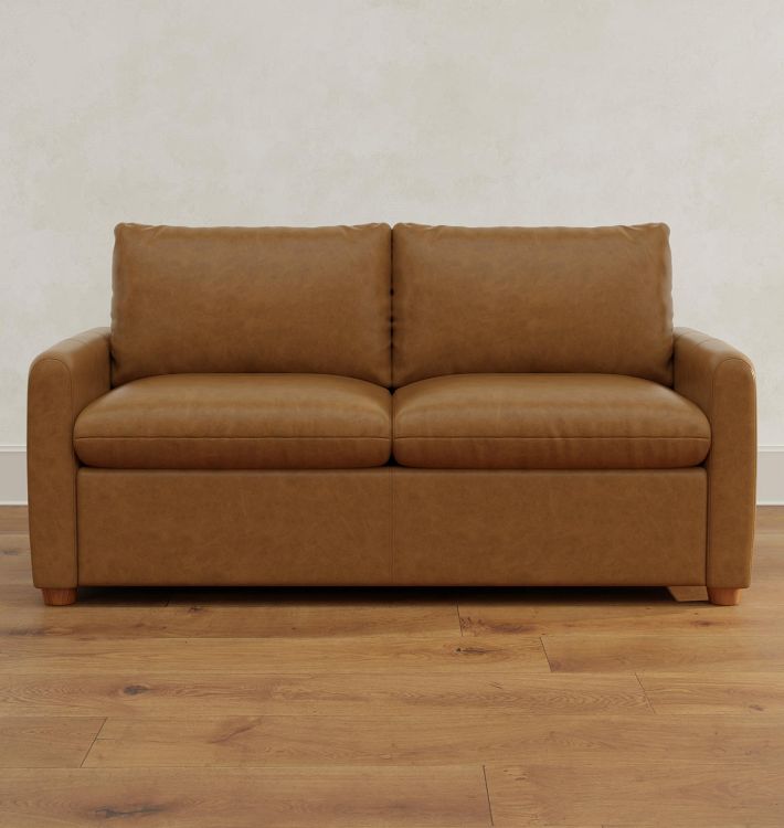 Roswell Leather Loveseat