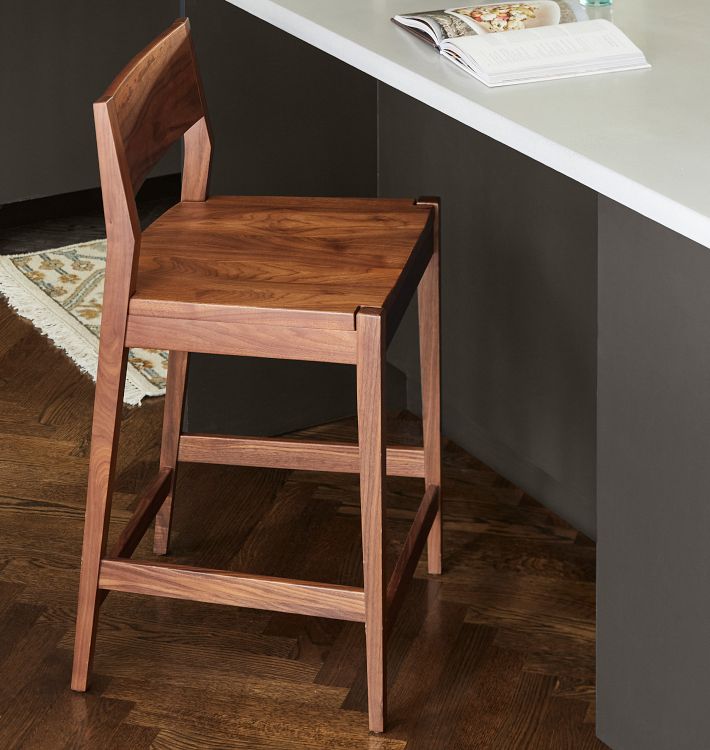 Bayley Counter Stool with Wood Seat