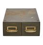 Steel Tabletop Storage Box Circa 1930S