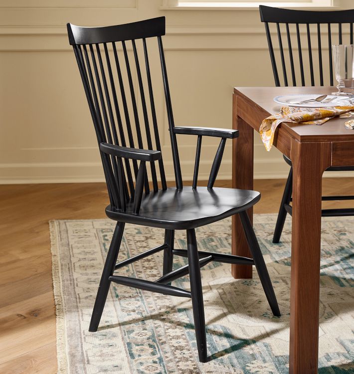High Back Dining Arm Chair