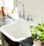 Grizzly Cast Iron Utility Sink with Drain