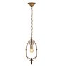 Vintage Classical Revival Bare Bulb Pendant