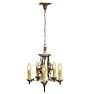 Vintage 5-Light Romance Revival Candle Chandelier