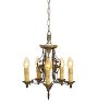 Vintage 5-Light Romance Revival Candle Chandelier