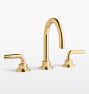 Descanso Tall Spout Smooth Lever Widespread Bathroom Faucet