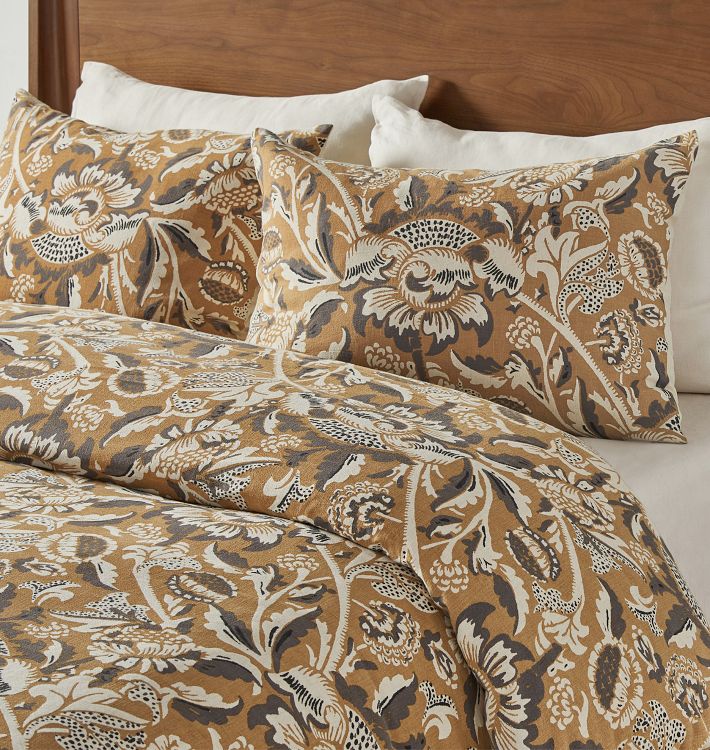 Cassia Botanical Print Duvet &amp; Shams