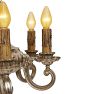 Weighty Silver Plated Sheffield-Style Chandelier