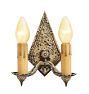 Angular Vintage Romance Revival Sconce