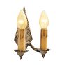 Angular Vintage Romance Revival Sconce