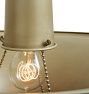 Vintage Art Deco Pendant with Large Reflector Shade