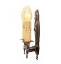 Vintage Classical Revival Double Candle Sconce