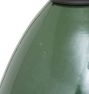 Vintage Industrial Green Enameled Cone Swivel Pendant