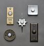 Mid-Century Star Doorbell Button