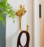 Cast Brass Dog Hook