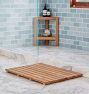 Devin Teak Shower Mat