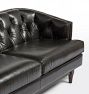 Monrowe Leather Loveseat